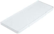 Fit-All Toilet Tank Lid, Plastic, 7-7/8W x 21-3/16"L, White