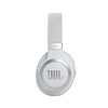 JBL Live 660NC - Wireless Over-Ear Noise Cancelling Headphones with Long Lasting Battery and Voice Assistant - White