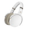 Sennheiser HD 450BT Bluetooth 5.0 Wireless Headphone with Active Noise Cancellation - 30-Hour Battery Life, USB-C Fast Charging, Virtual Assistant Button, Foldable - White