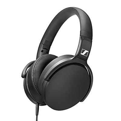 Sennheiser HD 400S Closed Back, Around Ear Headphone with One-Button Smart Remote on Detachable Cable