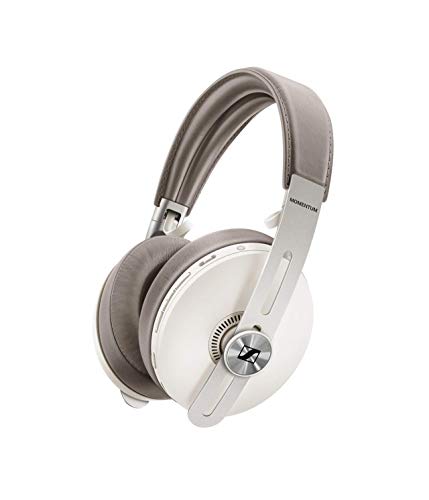 Sennheiser Momentum 3 Wireless Noise Cancelling Headphones with Alexa built-in, Auto On/Off, Smart Pause Functionality and Smart Control App, Sandy White