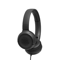 JBL TUNE 500 - Wired On-Ear Headphones - Black