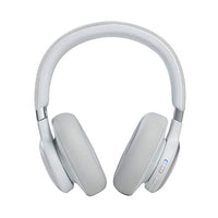 JBL Live 660NC - Wireless Over-Ear Noise Cancelling Headphones with Long Lasting Battery and Voice Assistant - White