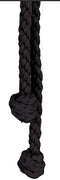 Christian Brands Church Monk's Knot Cincture 96" BLACK