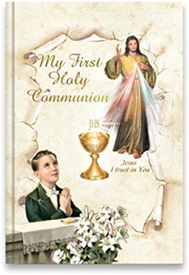 Catholic & Religious Gifts, First Communion Missal BOY English Large Divine Mercy