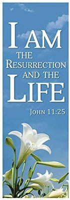 Christian Brand Church New Life Series Banner - I Am The Resurrection