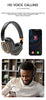 Portable Wireless Headphones - Foldable Lightweight Over-Ear Headphones, Ergonomically Designed Bluetooth Headphones, Soft and Comfortable for Office, School, Travel, Sports