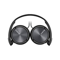 Sony MDR-ZX310AP ZX Series Wired On Ear Headphones with mic, Black