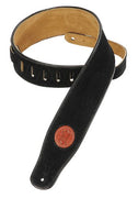 Levy's Leathers Standard Suede Black Guitar Strap (MSS3-BLK)