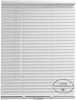 26.5" x 64" White 1" Mini Vinyl Cordless Window Blind (W x L)