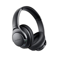 Soundcore Anker Life Q20 Hybrid Active Noise Cancelling Headphones, Wireless Over Ear Bluetooth Headphones, 40H Playtime, Hi-Res Audio, Deep Bass, Memory Foam Ear Cups, for Travel, Home Office