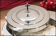 Christian Brands Stacking Bread Plate Cover - Silver Finish