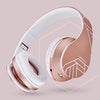 PowerLocus Bluetooth Over-Ear Headphones, Wireless Stereo Foldable Headphones Wireless and Wired Headsets with Built-in Mic, Micro SD/TF, FM for iPhone/Samsung/iPad/PC (Rose Gold)