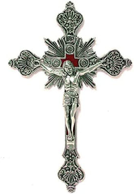 Catholic & Religious Gifts, Crucifix Silver 12