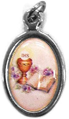 Catholic & Religious Gifts, Pendant First Communion Chalice 12pc Silver