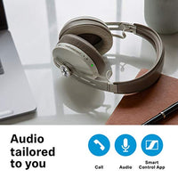 Sennheiser Momentum 3 Wireless Noise Cancelling Headphones with Alexa built-in, Auto On/Off, Smart Pause Functionality and Smart Control App, Sandy White