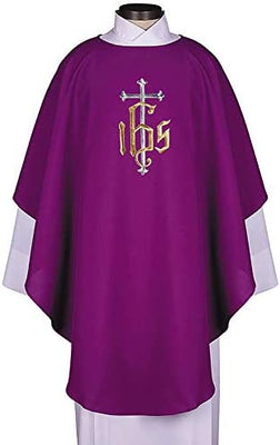 IHS Chasuble Purple