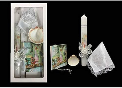 Catholic & Religious Gifts, BAPTISM GIFT SET SPANISH NEUTRAL