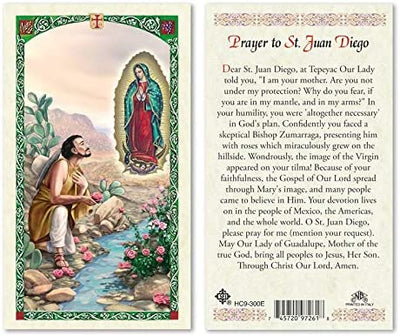 Catholic & Religious Gifts, ST Juan Diego - Prayer to 25/PKG