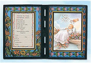 12pc Catholic & Religious Gifts, Stained Glass Plaque Baptism Spanish