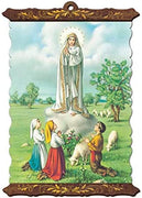 Catholic & Religious Gifts, Scroll OL Fatima; Size 8" X 10"