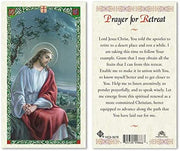 Catholic & Religious Gifts, Jesus Overlooking Bethlehem- Prayer for Retreat 25/PKG