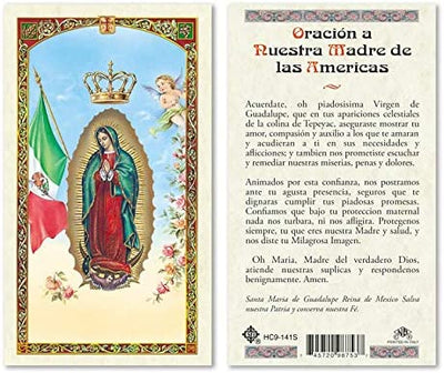 Catholic & Religious Gifts, HC OL Guadalupe Madre DE LAS Americas 25/PKG