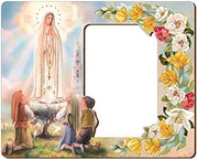 Catholic & Religious Gifts, Wood Photo Frame OL Fatima 8" X 10"