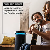 Sony SRS-XP700 X-Series Wireless Portable-BLUETOOTH-Karaoke Party-Speaker IPX4 Splash-resistant with 25 Hour-Battery