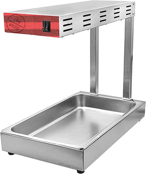 Freestanding Infrared French Fry Warmer / Dump Station - 1000W, 120V