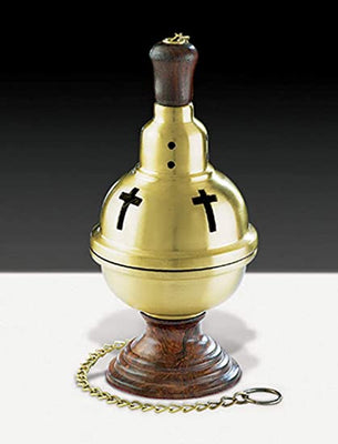 Censer with Wood Base