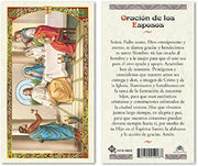 Spanish Marriage at Cana Laminated Prayer Cards - 25/PKG