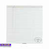 25" W x 72" L CORDLESS 1" Aluminum Mini Blind White